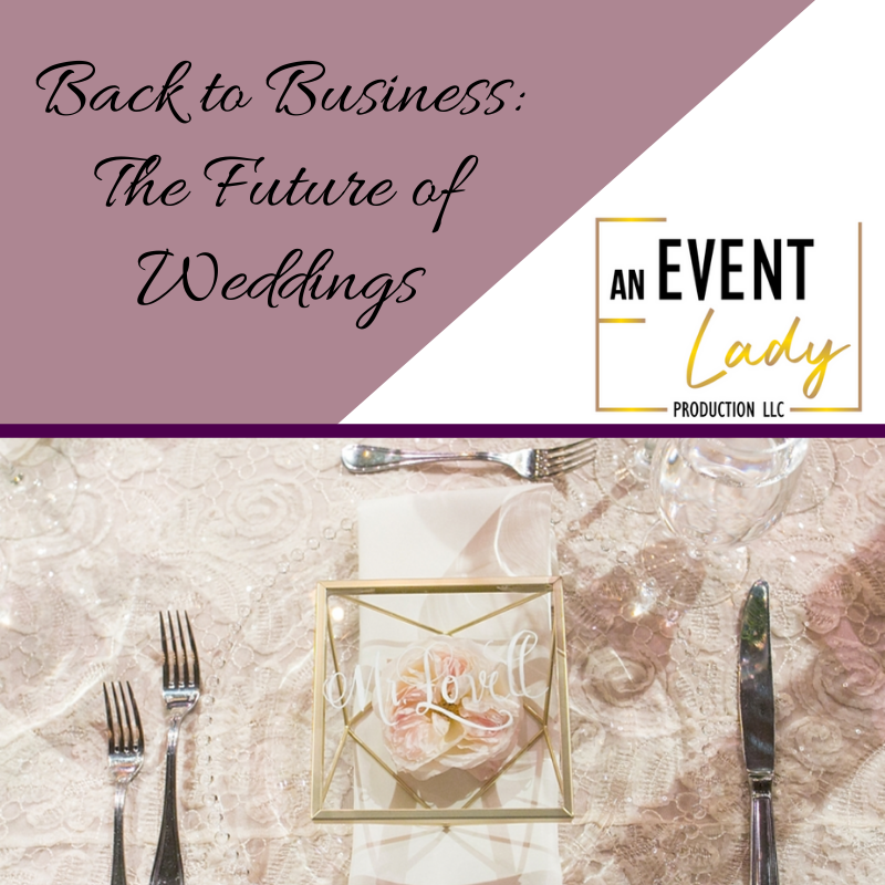 back to business: the future of weddings